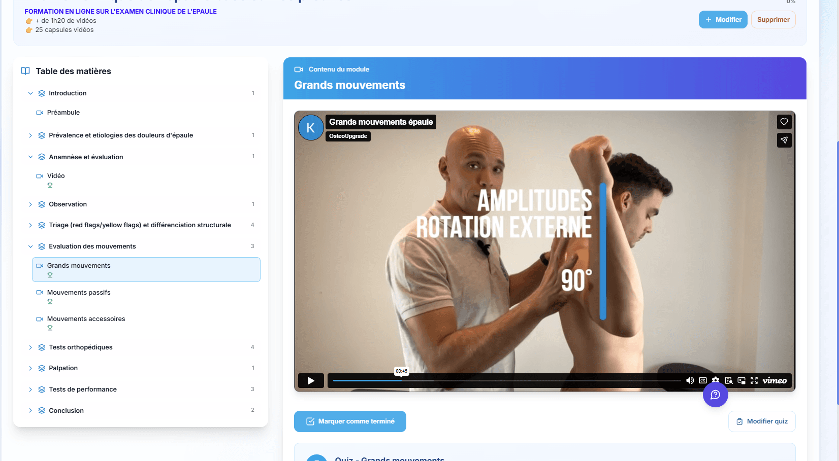 Aperçu - Cours & E-Learning